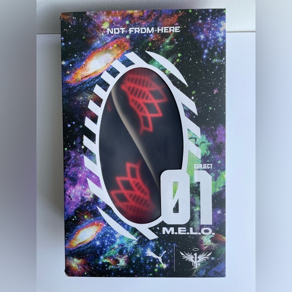 Puma LaMelo Ball MB.01 Black Red Blast - Picture 7 of 10